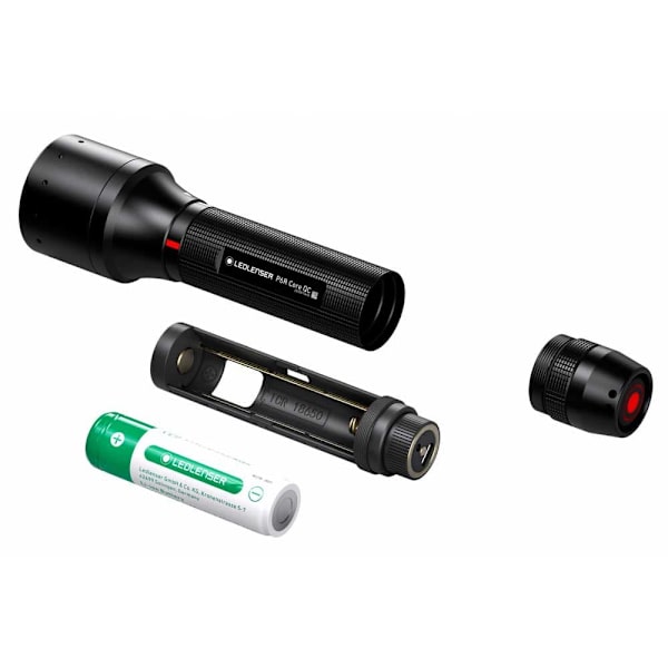 Led Lenser Taskulamppu P6r Core Qc Musta 270 Lumens