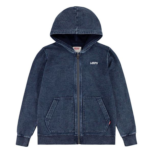 Levi´s ® Kids Indigo Sweatshirt Med Dragkedja Blå 12 Months Pojke