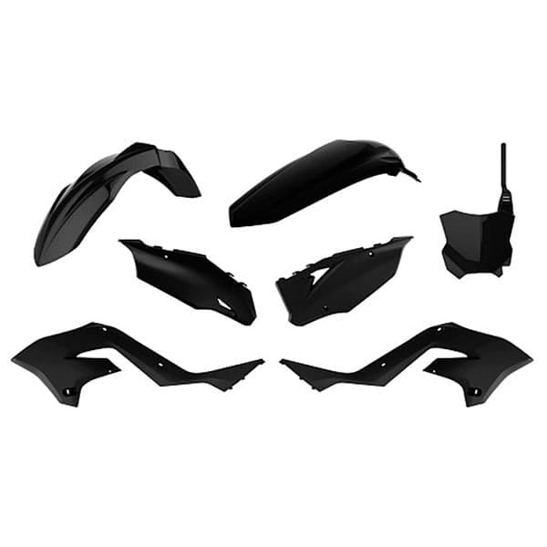 Polisport Kit Restyling Kawasaki Kx125/250 03-08 Sort