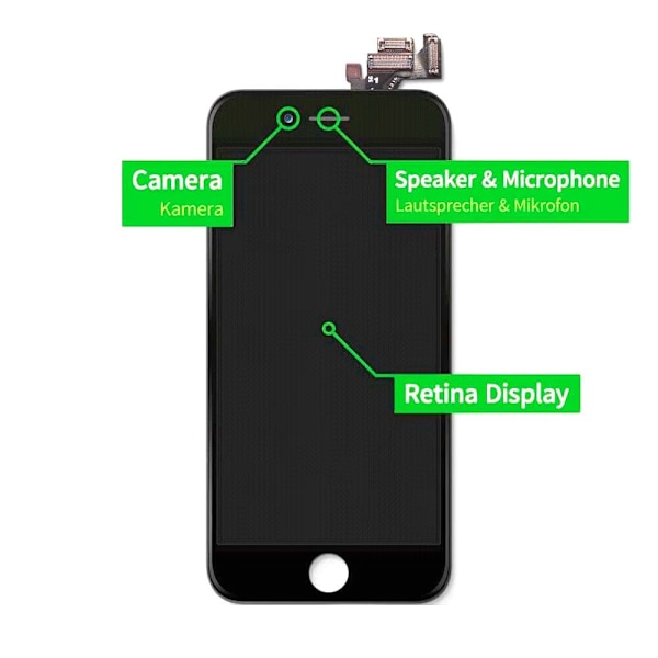 Giga Fixxoo Iphone 6 Display Repair Kit Monivärinen