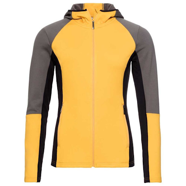 Head Fleece Med Huva Layla Gul M Kvinna