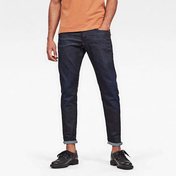 G-star Jeans 3302 Tapered Blå 32 / 30 Man