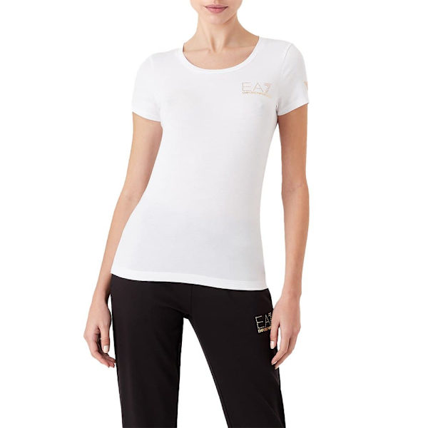 Ea7 Emporio Armani 8ntt65 T-shirt Med Korte ærmer Hvid M Kvinde