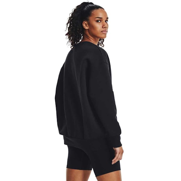 Under Armour Sweatshirt Essential Fleece Os Crew Sort XS Kvinde