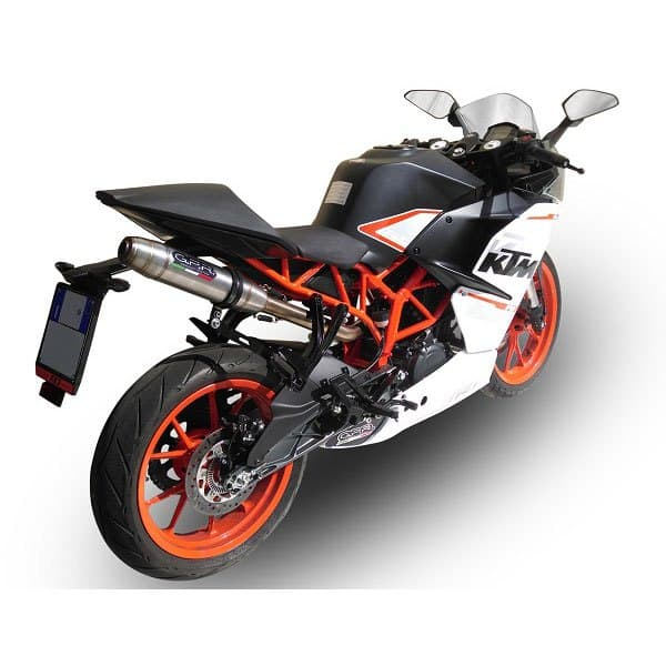 Gpr Exhaust Systems Ikke Homologeret Lyddæmper Deeptone Inox Slip On Rc 390 15-16 Søvfarvet