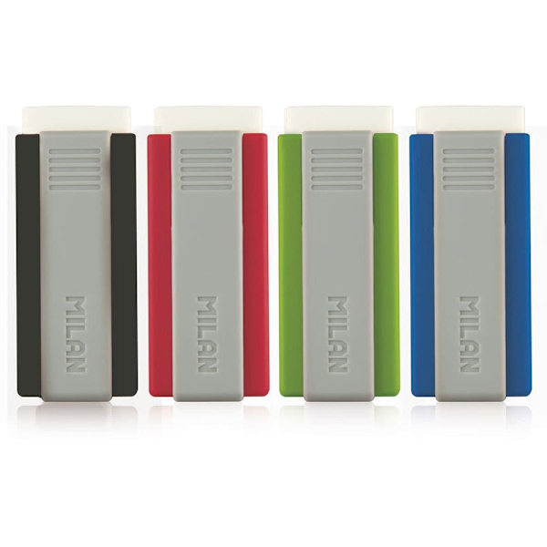 Milan Display Box 20 Office Suddgummi Med Office Skyddsfodral Silver
