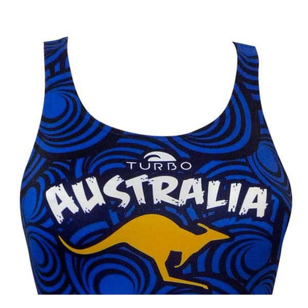 Turbo Badedragt Australia Pro Resist Blå XL Kvinde