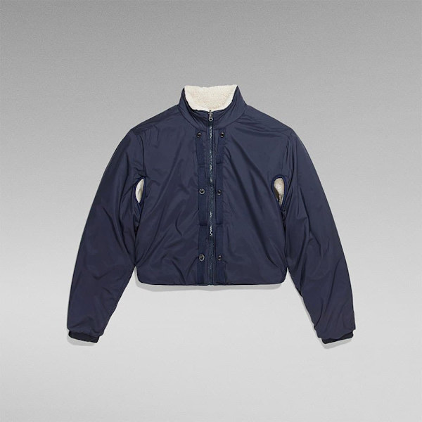 G-star Sherpa Detachable Liner Jeansjacka Blå XS Kvinna