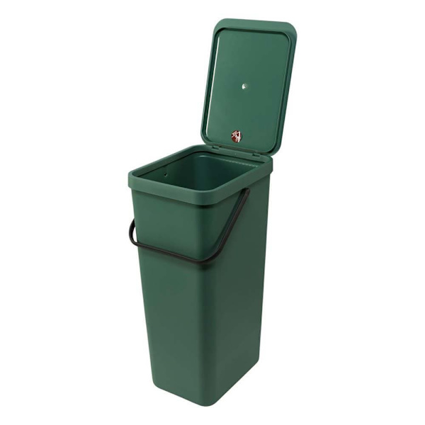 Brabantia Skraldespand Sort & Go 40l Grøn