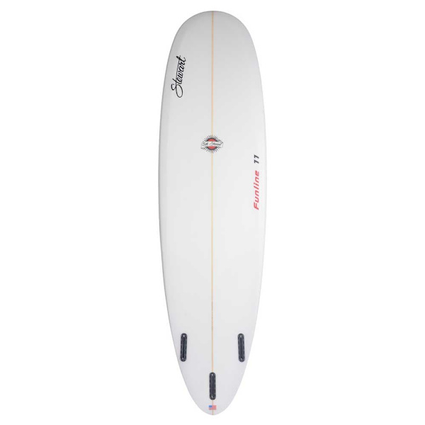 Stewart Surfbräda Fnl Poly 118636 7´0´´ Durchsichtig 213.4 cm