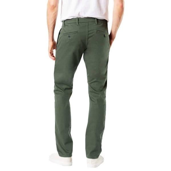 Dockers Housut Supreme Flex Skinny Vihreä 30 / 30 Mies