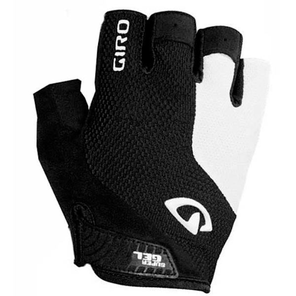 Giro Handsker Strade Dure Supergel Hvid,Sort M Mand