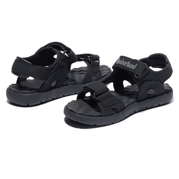 Timberland Perkins Row 2 Strap Ungdomssandaler Sort EU 34