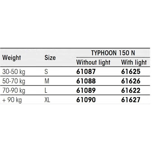 Plastimo Flytväst Storm 3 150n Orange 70-90 kg