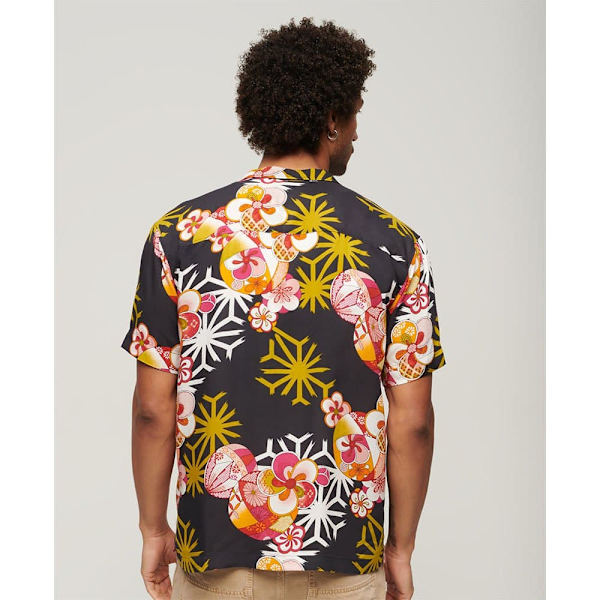 Superdry Hawaiian Resort Kortærmet Skjorte Flerfarvet L Mand