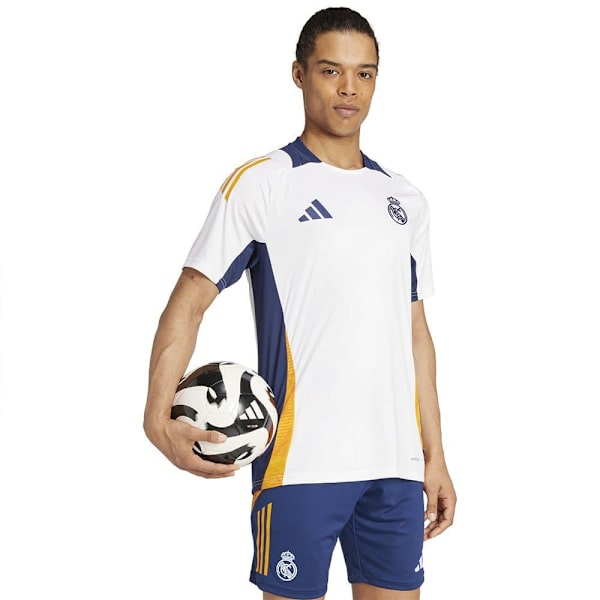 Adidas Real Madrid Tiro Competition 24/25 Lyhythihainen Treenipaita Valkoinen L / Regular