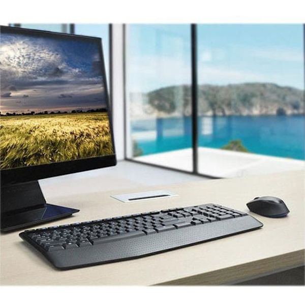 Logitech Trådløst Tastatur Og Mus Mk345 Sort US QWERTY