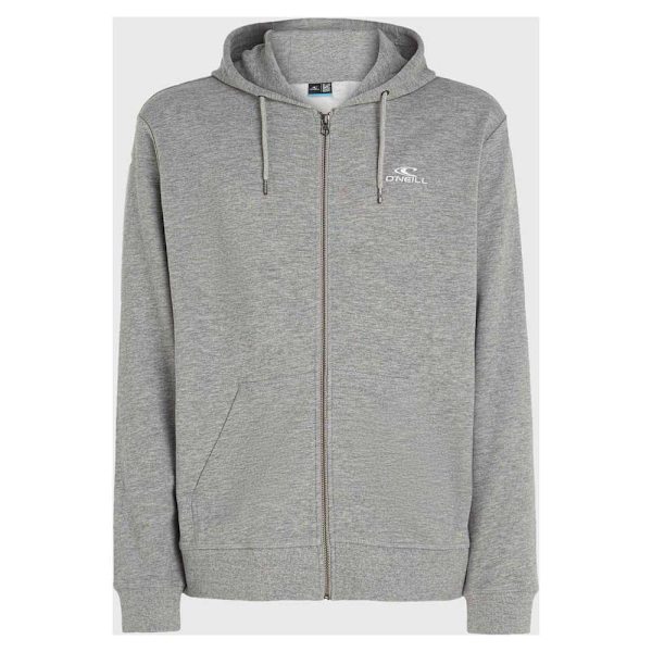 O´neill Small Logo Sweatshirt Med Dragkedja Grå M Man