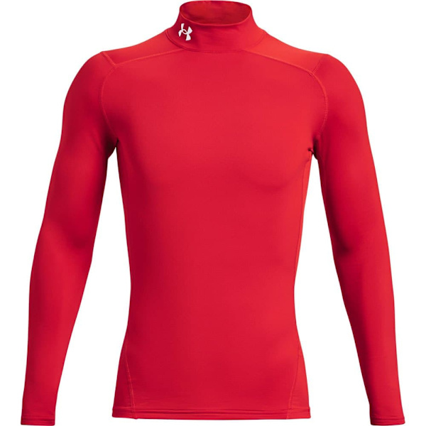 Under Armour Pitkähihainen T-paita Cg Armour Comp Mock Punainen L / Regular Mies
