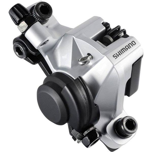 Shimano Fram Bak Bromsar Mechanical Caliper Br-m375 Post Mount Silver