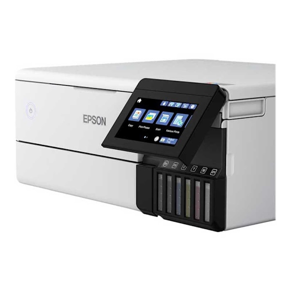 Epson Multifunktionsprinter Ecotank Et-8500 Hvid One Size / EU Plug