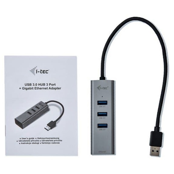 I-tec U3metalg3hub Sort