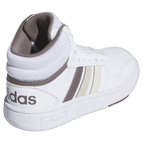 Adidas Hoops 3.0 Mid Skor Vit EU 30 1/2 Pojke