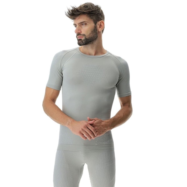 Uyn Evolutyon Kortärmad Baslager Grå L / XL Man