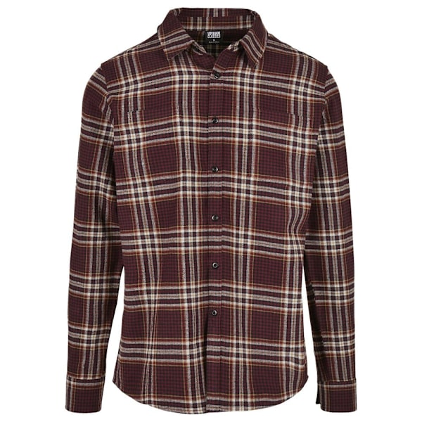 Urban Classics Huppari Checked Campus Punainen S Mies
