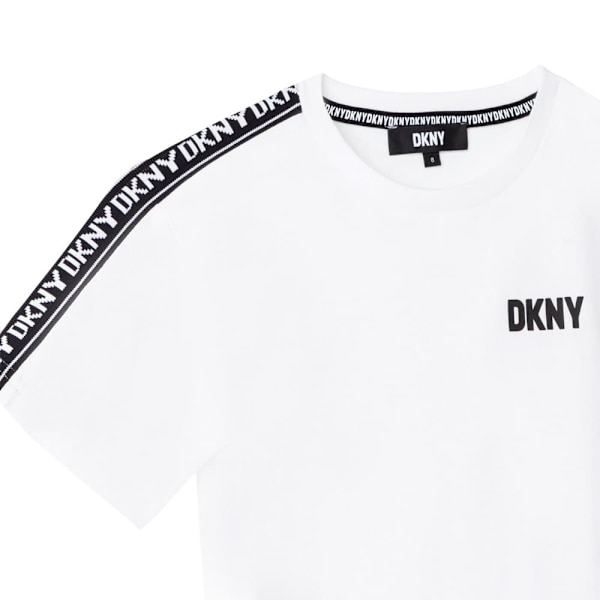 Dkny Lyhythihainen T-paita D25e18 Valkoinen 10 Years