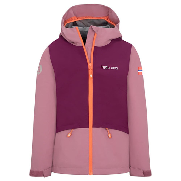Trollkids Gjende Jacka Orange,Rosa 164 cm Pojke