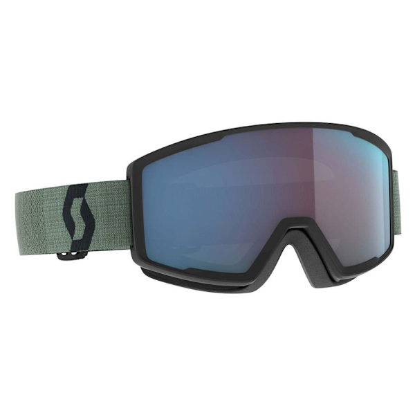 Scott Skidglasögon Factor Pro Grönt Enhancer Blue Chrome/CAT2