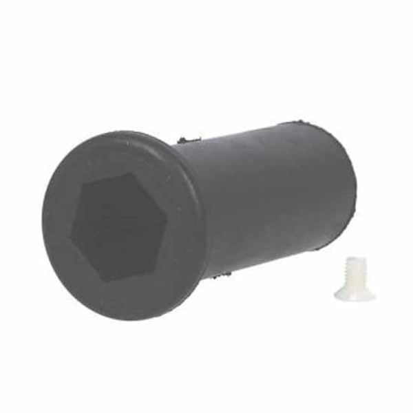 Super Marine Elastomer Aksel Lejebøsning Søvfarvet 25 x 36 x 100 mm
