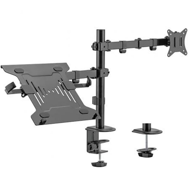 Aisens Bærbar Computer Og Skærmstativ Dtl32tsr-193 Sort