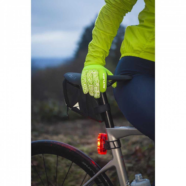 Altura Fleece Lange Handsker Nightvision Gul M Mand