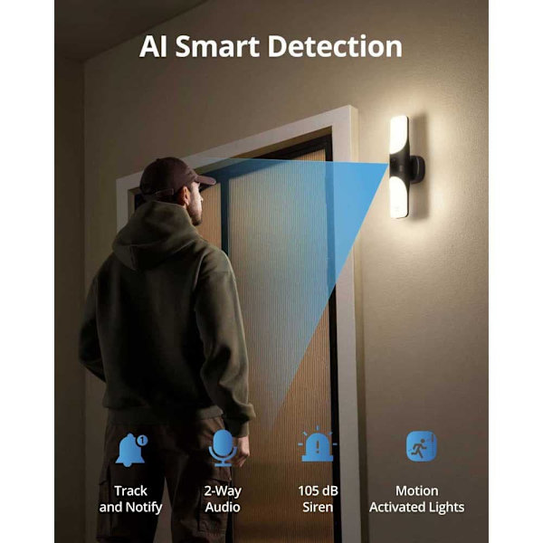 Eufy Overvågningskamera S100 T84a1311 Transparent
