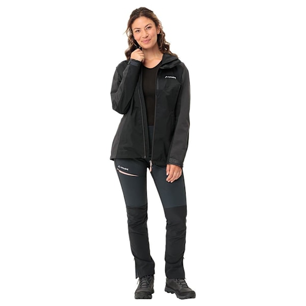 Vaude Elope Jakke Sort 40 Kvinde