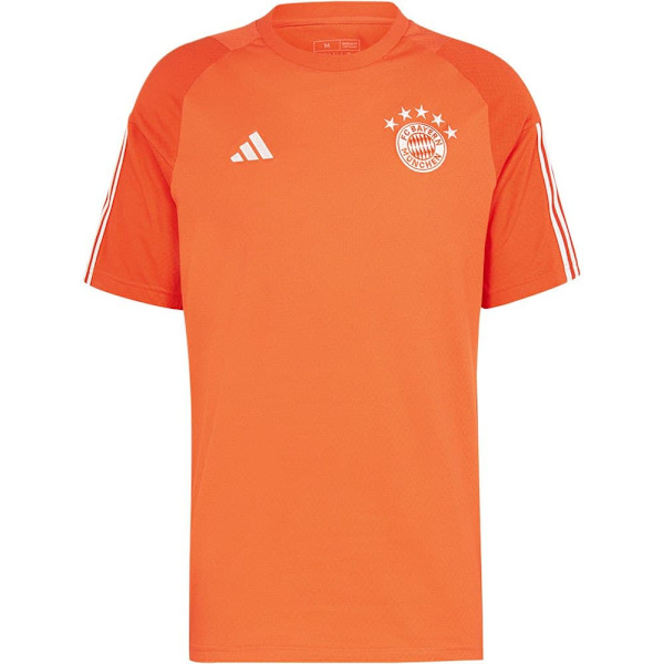 Adidas Kortärmad T-shirt Bayern Munich Cotton 23/24 Orange L