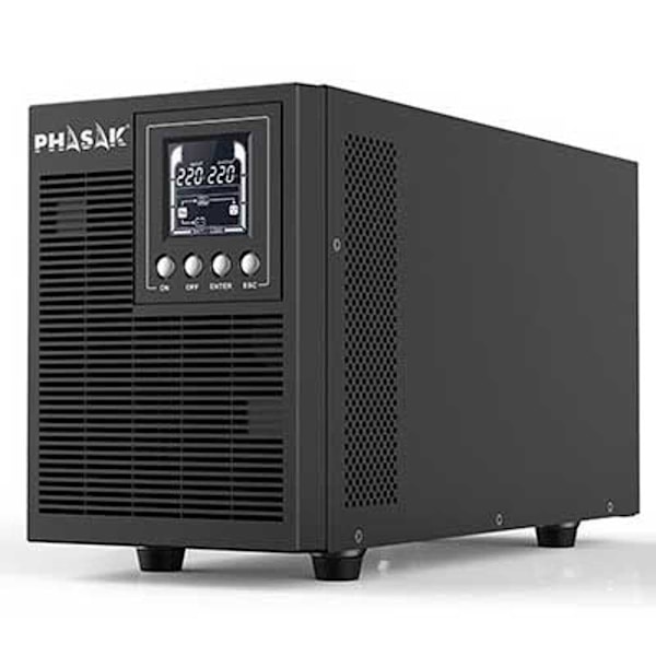 Phasak Ups Ph 9220 2000va Sort One Size / EU Plug Beige