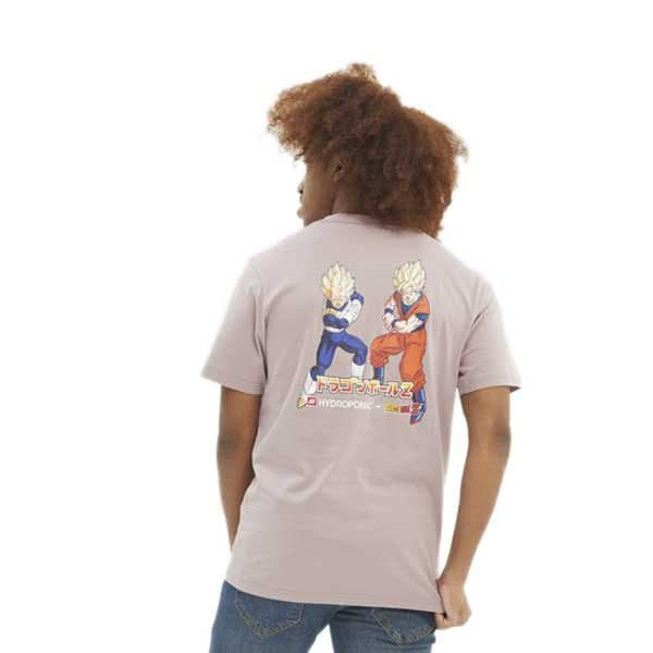 Hydroponic Kortærmet T-shirt Dragon Ball Z Saiyan 2 Beige M Mand