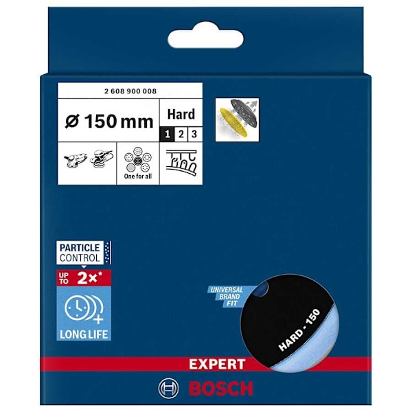 Bosch 150 Mm Slibeskive Støtteplade
