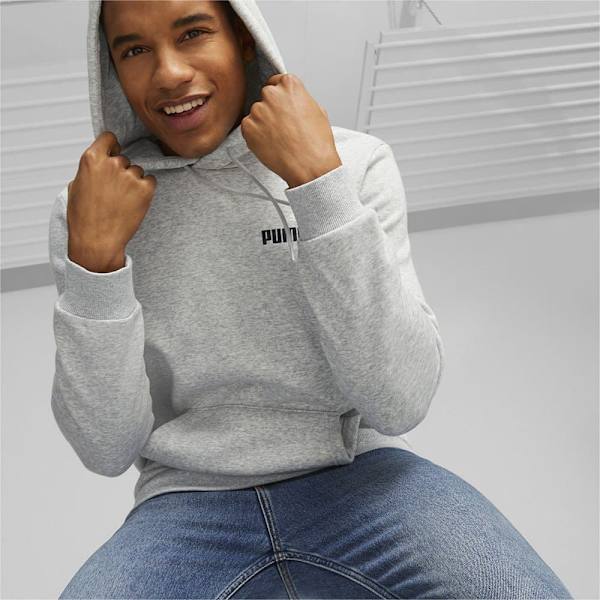 Puma Tröja 674471 Ess+ 2 Col Small Log Grå S Man