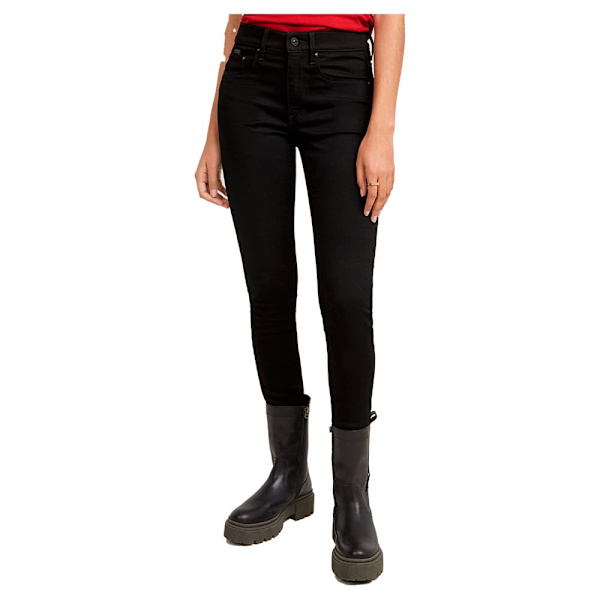 G-star 3301 Skinny Fit Jeans Svart 30 / 34 Kvinna
