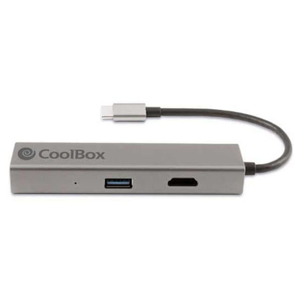 Coolbox Nav Usb C/hdmi Durchsichtig