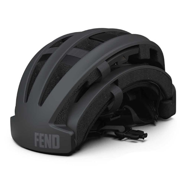 Fend Hjelm One Sort 56-61 cm
