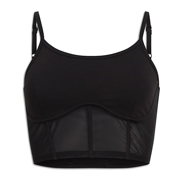 Superdry Sport Tech Corset Hihaton T-paita Musta M Nainen