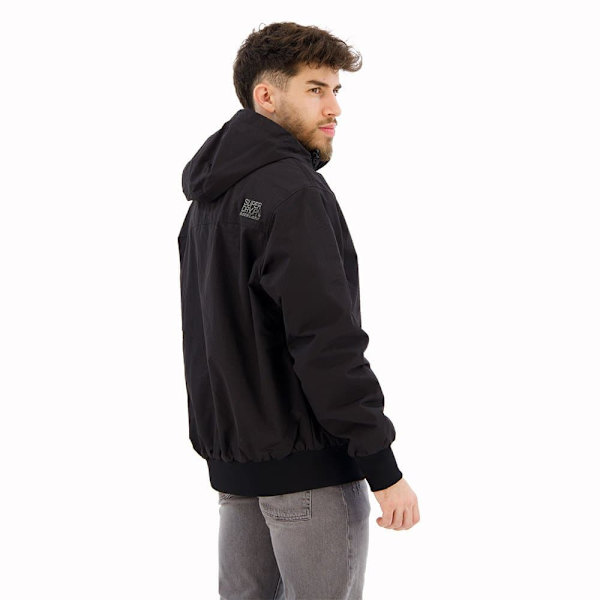 Superdry Surplus Nylon Jakke Sort XL Mand