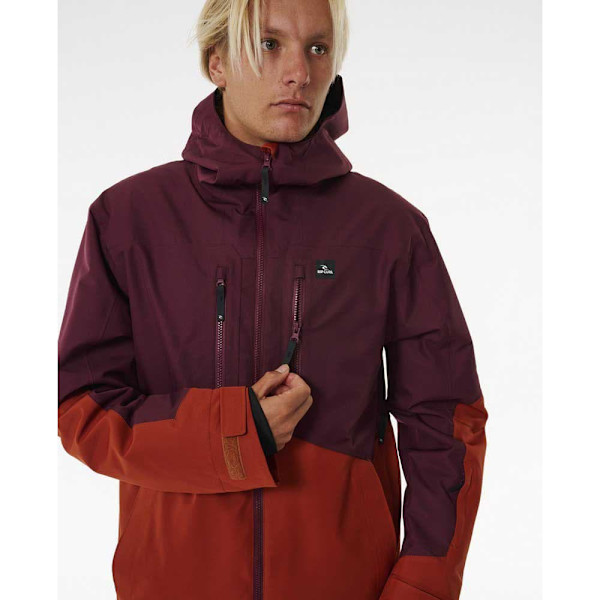 Rip Curl Freerider 20k/20k Jacka Röd M Man
