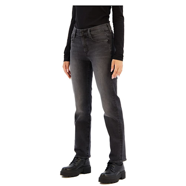 G-star Strace Straight Fit Jeans Grå 26 / 28 Kvinna