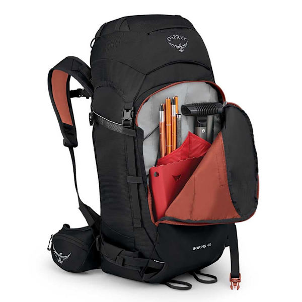 Osprey Sopris 40l Rygsæk Sort